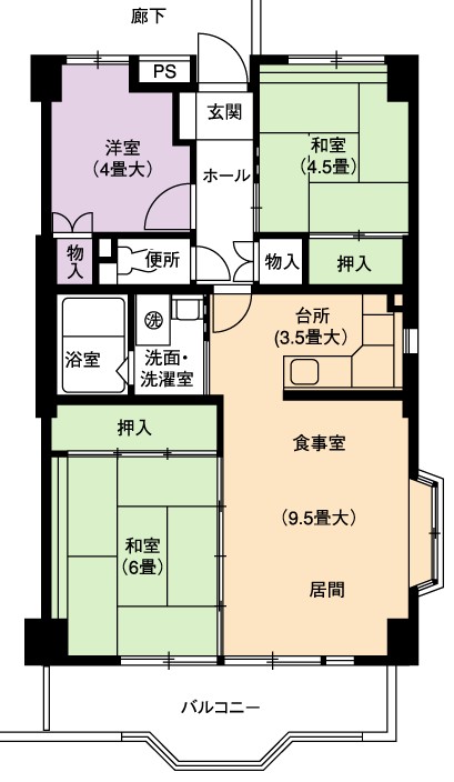 3LDK(間取) 3LDK(間取)