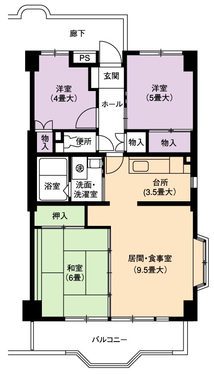 3LDK(間取) 3LDK(間取)